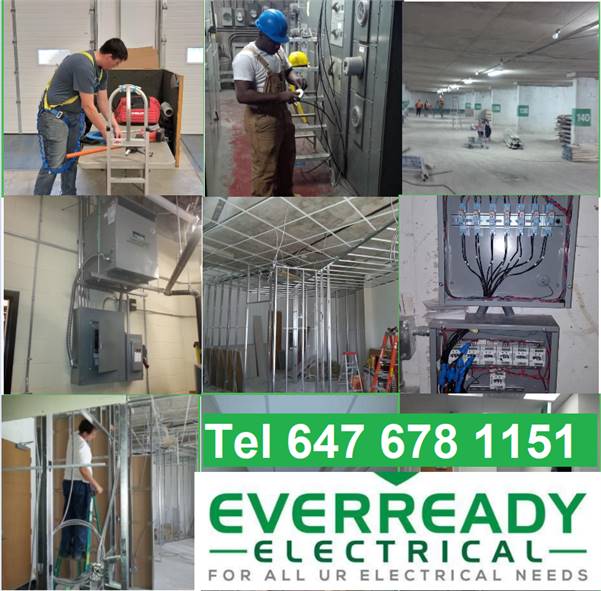 EverReady Electrical Tel 647 678 1151