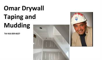 Omar  Taping and Mudding--Drywall 